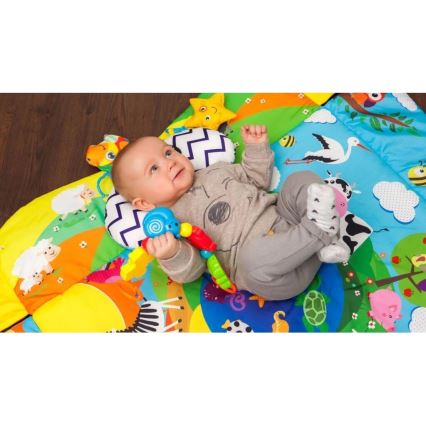 Lionelo - Alfombra de juego infantil ANIKA