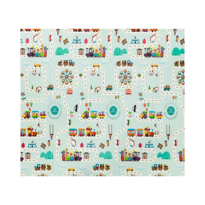 Lionelo - Alfombra de juegos infantil ROBBY