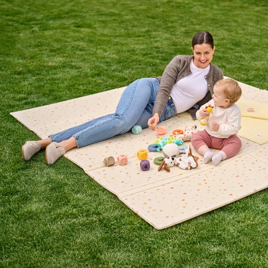 Lionelo - Alfombrilla de juego infantil ZORA