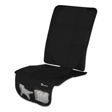 Lionelo - Alfombrilla protectora para silla de coche SIKKER Negro carbono