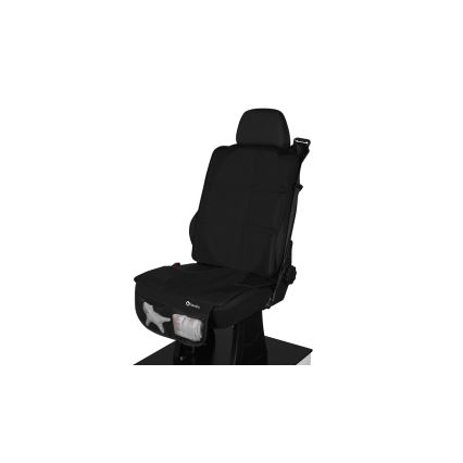 Lionelo - Alfombrilla protectora para silla de coche SIKKER Negro carbono