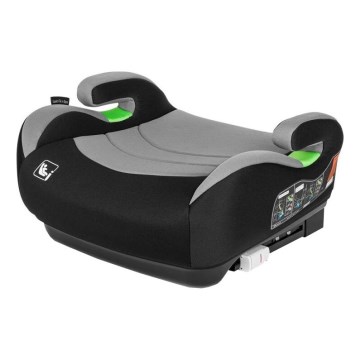 Lionelo - Asiento elevador para coche LUUK FIX i-Size 125-150 cm negro/gris