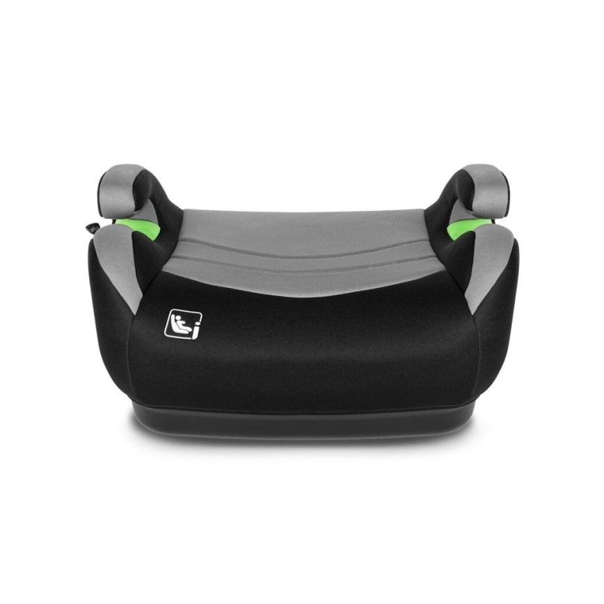 Lionelo - Asiento elevador para coche LUUK FIX i-Size 125-150 cm negro/gris