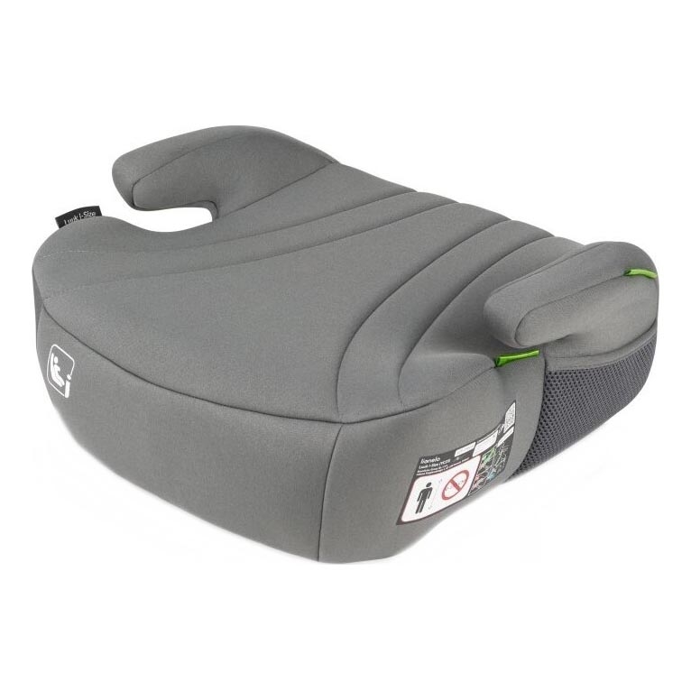Lionelo - Asiento elevador para coche LUUK i-Tamaño 125-150 cm gris