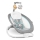 Lionelo - Balancín vibrador para bebés Con una melodía PASCAL 2xAA gris/turquesa
