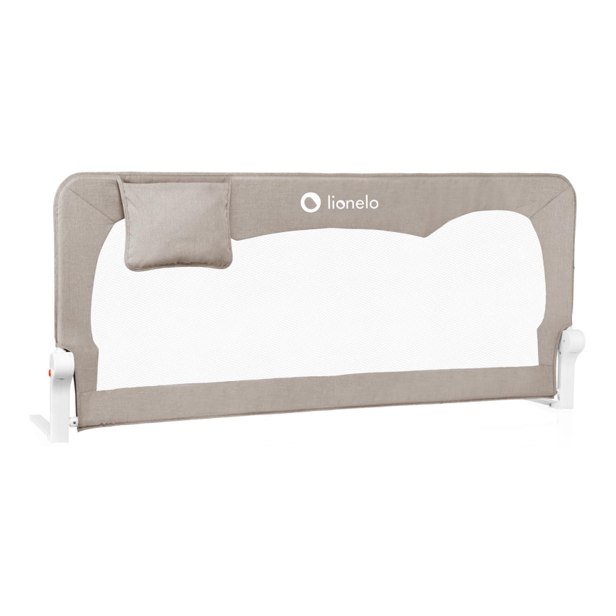 Lionelo - Barandilla de seguridad para cama HANNA Beige Melange