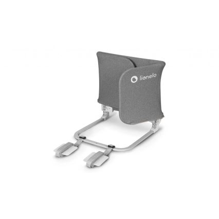 Lionelo - Barandilla de seguridad para cama LORA gris oscuro