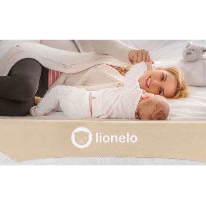Lionelo - Barrera de seguridad para cama EVA beige