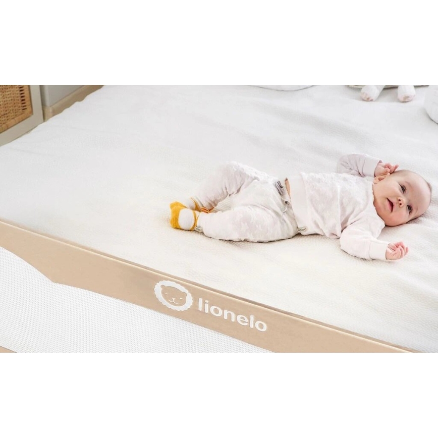 Lionelo - Barrera de seguridad para cama EVA beige