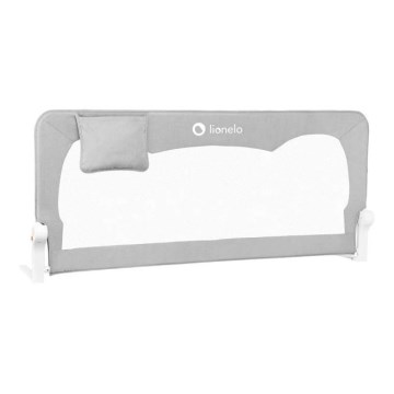 Lionelo - Barrera de seguridad para cama HANNA Gris Melange