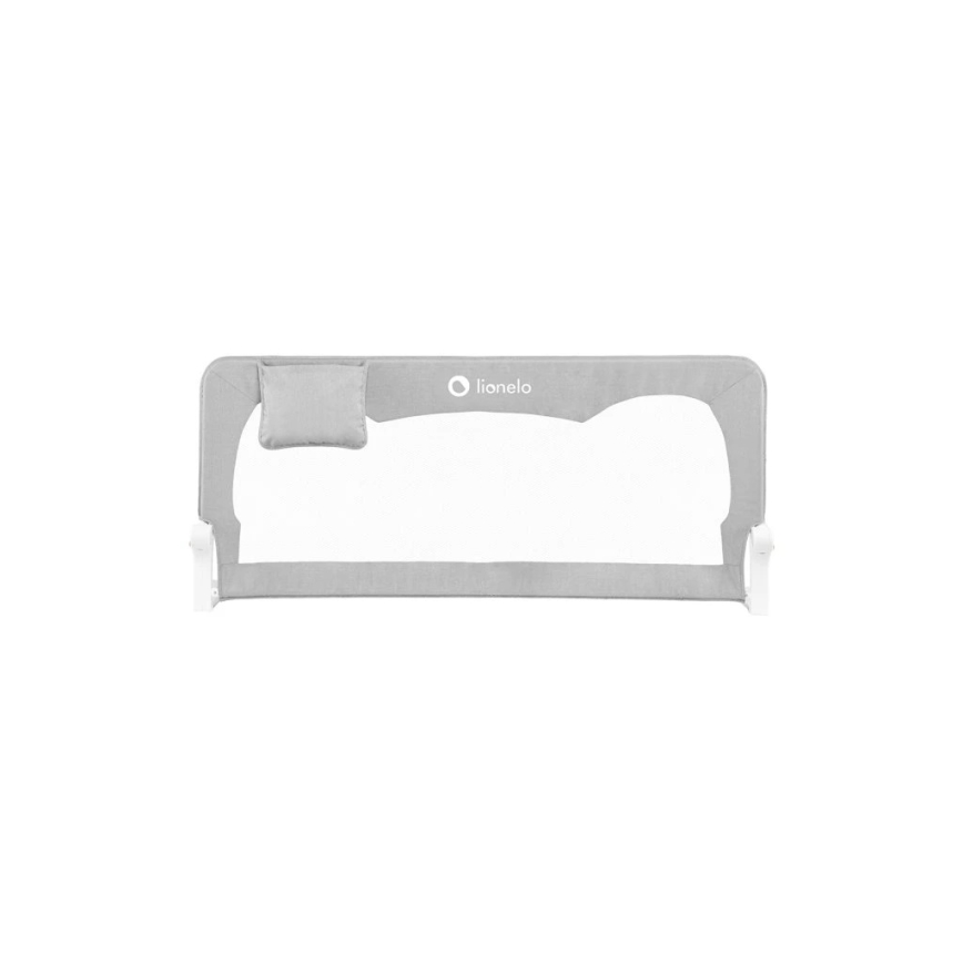 Lionelo - Barrera de seguridad para cama HANNA Gris Melange