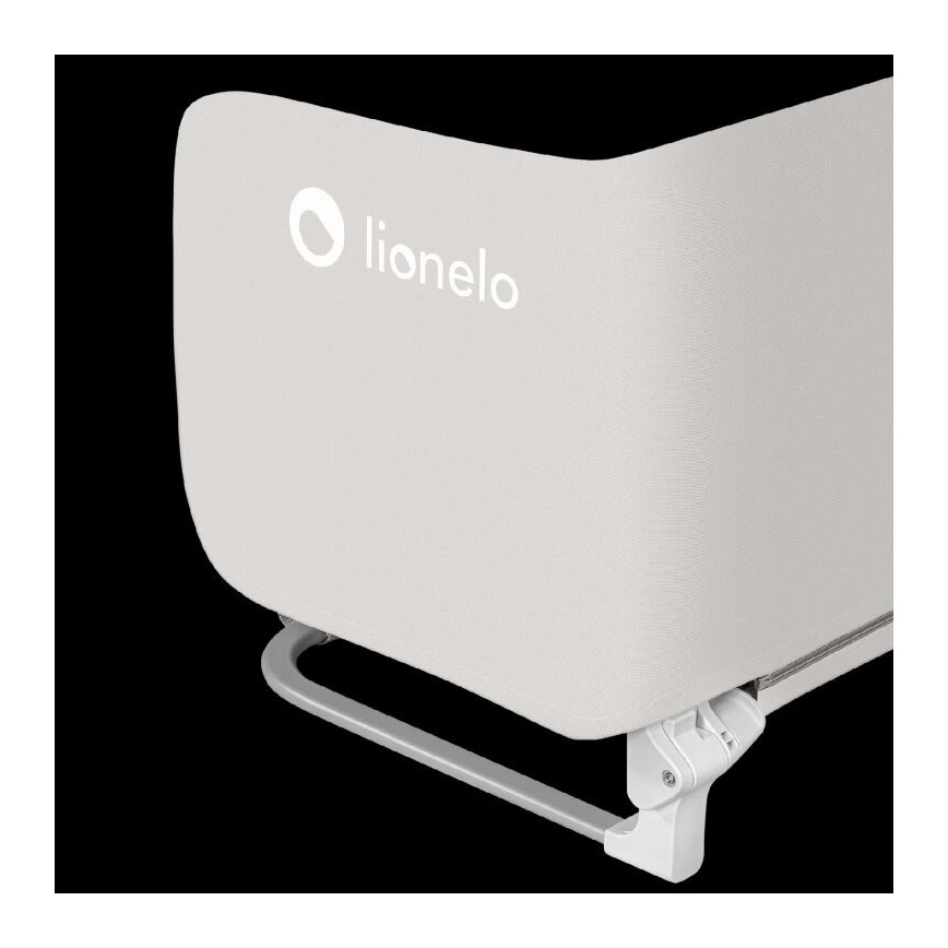 Lionelo - Barrera de seguridad para cama LORA gris