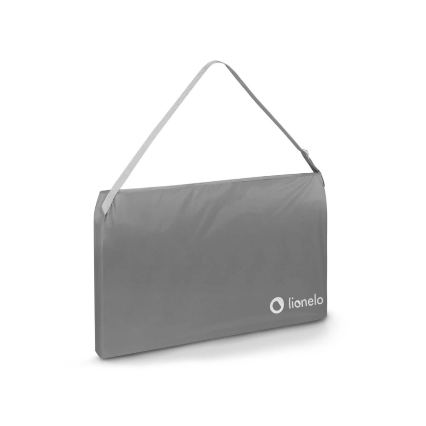 Lionelo - Barrera de seguridad para cama LORA XL gris oscuro