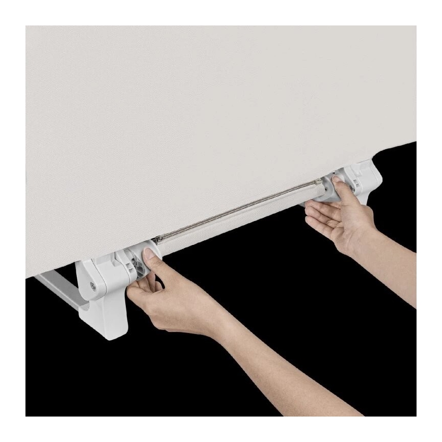Lionelo - Barrera de seguridad para camas LORA gris