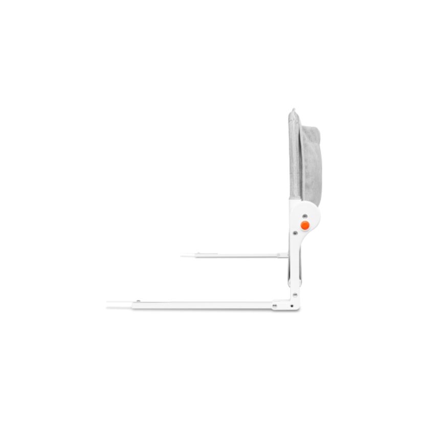 Lionelo - Barrera de seguridad para la cama EVA gris