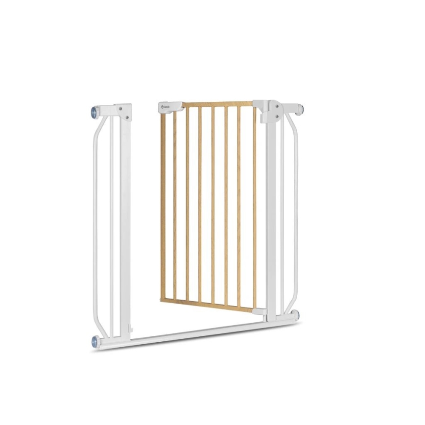 Lionelo - Barrera de seguridad TRUUS SLIM blanca/beige