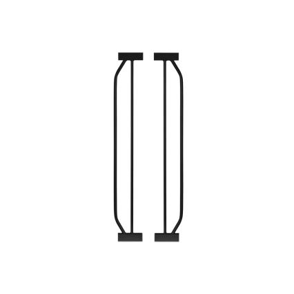 Lionelo - Barrera de seguridad TRUUS SLIM negra/marrón