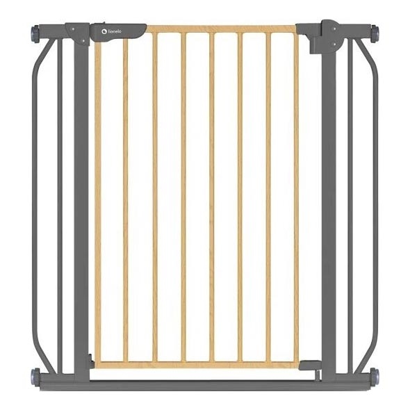 Lionelo - Barrera de seguridad TRUUS SLIM negro/beige