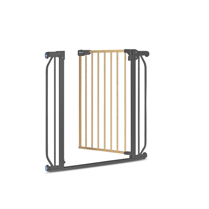 Lionelo - Barrera de seguridad TRUUS SLIM negro/beige