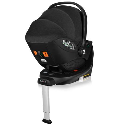 Lionelo - Base i-Size para sillas de coche MOXIE SET, color negro