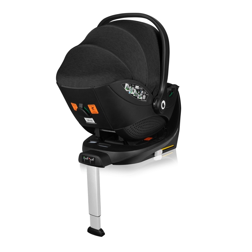 Lionelo - Base i-Size para sillas de coche MOXIE SET, color negro