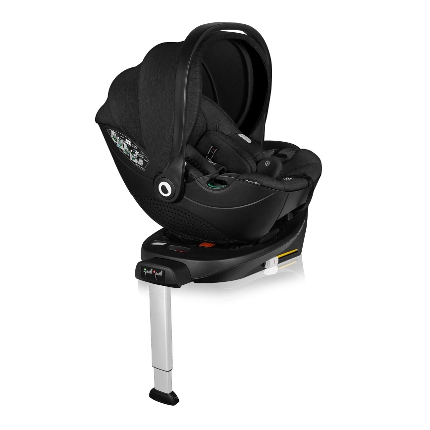 Lionelo - Base i-Size para sillas de coche MOXIE SET, color negro
