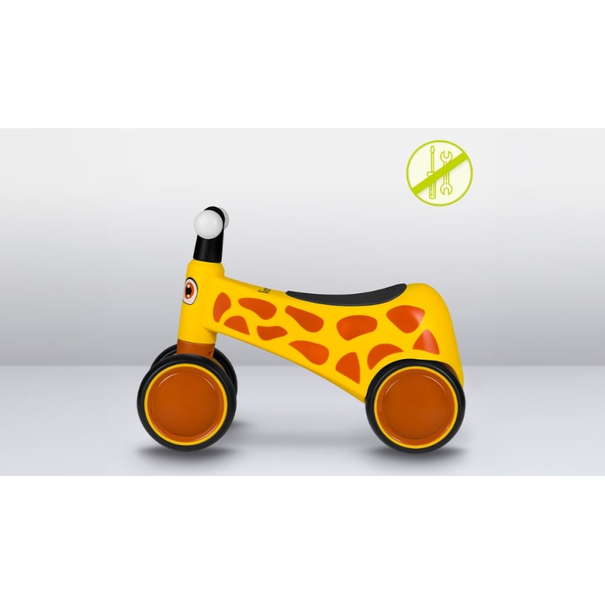 Lionelo - Bicicleta de empuje SAMMY amarillo