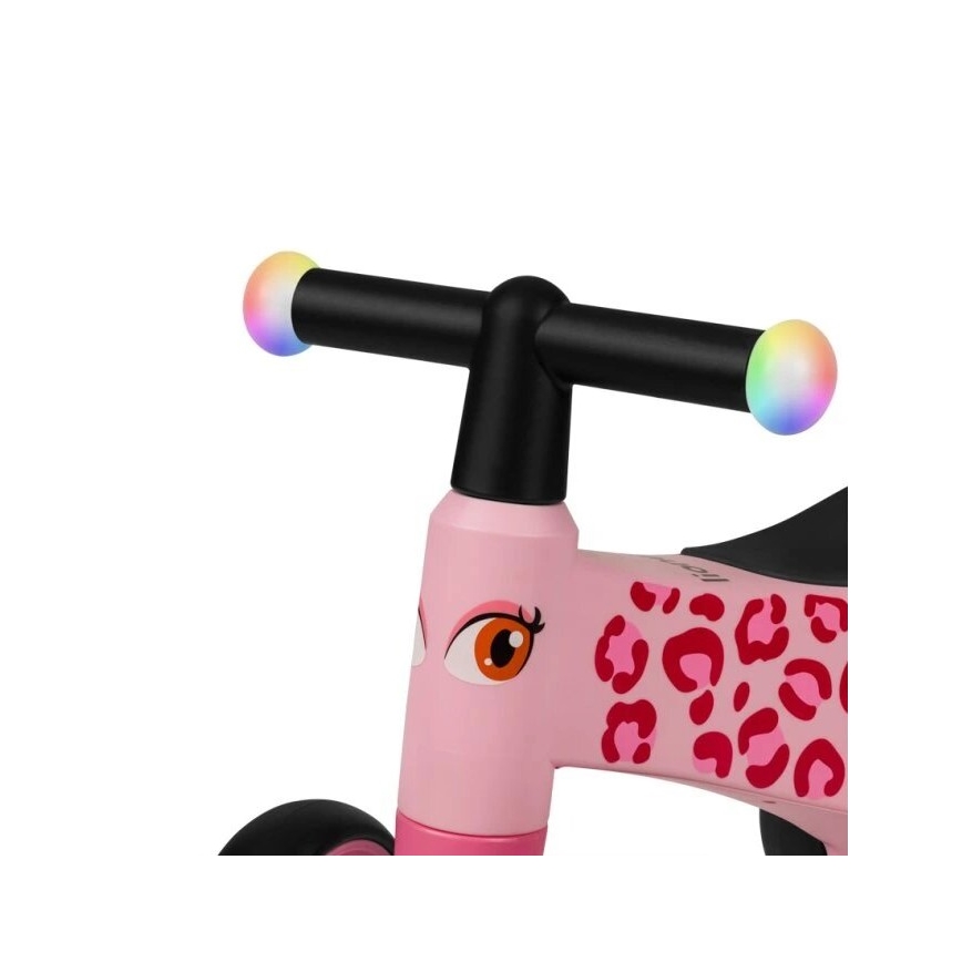 Lionelo - Bicicleta de empuje SAMMY rosa
