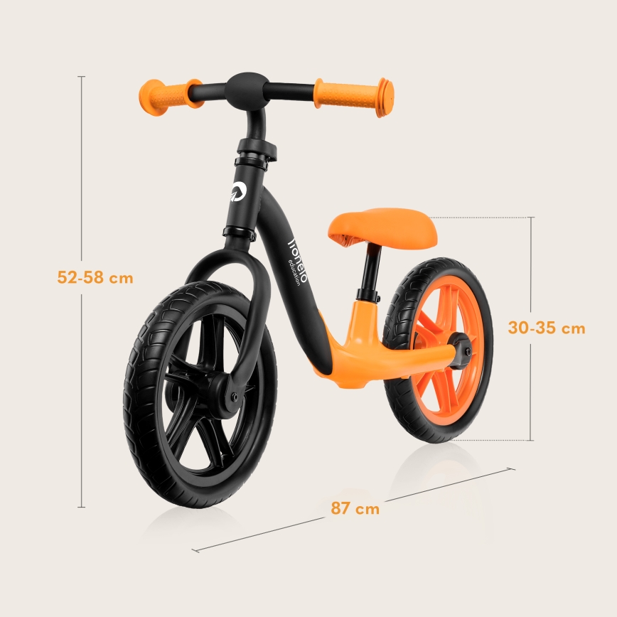 Lionelo - Bicicleta de equilibrio ALEX Naranja