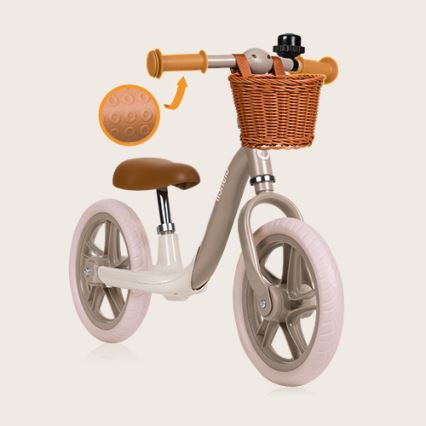 Lionelo - Bicicleta de equilibrio ALEX PLUS beige