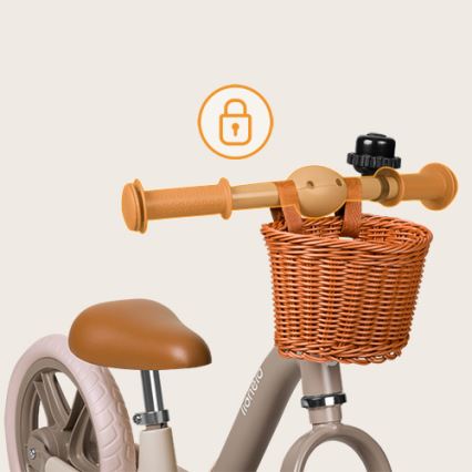 Lionelo - Bicicleta de equilibrio ALEX PLUS beige