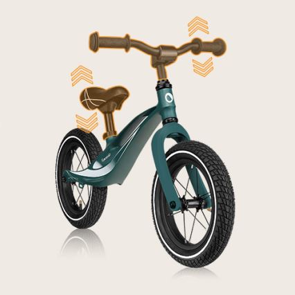 Lionelo - Bicicleta de equilibrio BART AIR verde