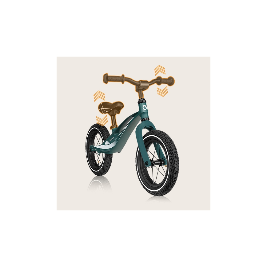 Lionelo - Bicicleta de equilibrio BART AIR verde