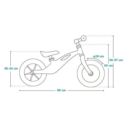 Lionelo - Bicicleta de equilibrio BART TOUR rosa/verde
