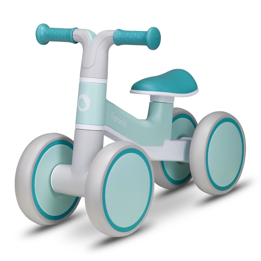 Lionelo - Bicicleta de equilibrio VILLY Verde turquesa