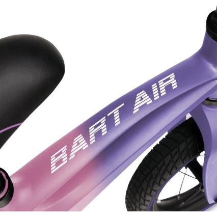 Lionelo - Bicicleta sin pedales BART AIR morado/rosa