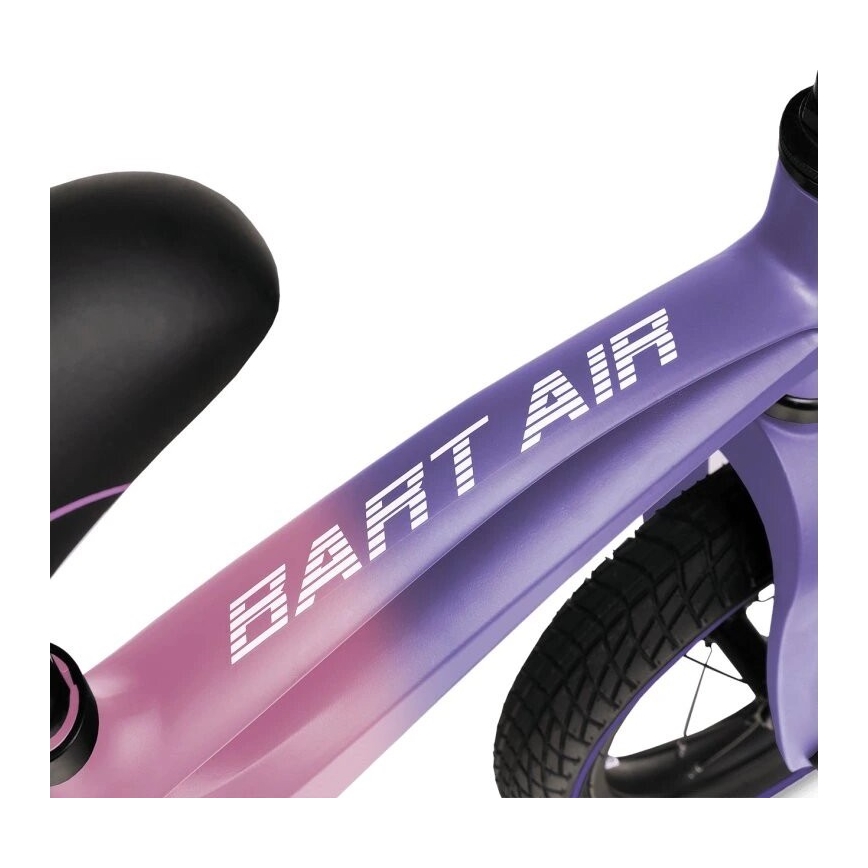 Lionelo - Bicicleta sin pedales BART AIR morado/rosa