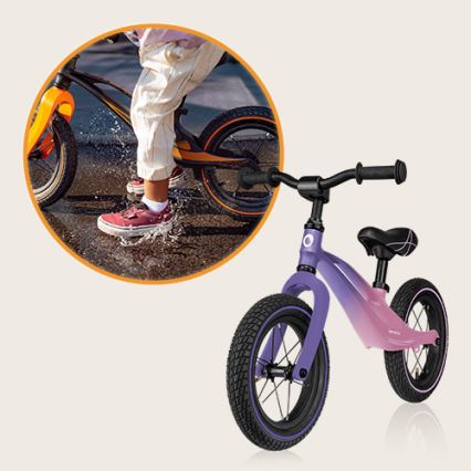 Lionelo - Bicicleta sin pedales BART AIR morado/rosa