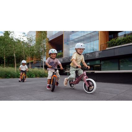 Lionelo - Bicicleta sin pedales BART AIR negro/naranja