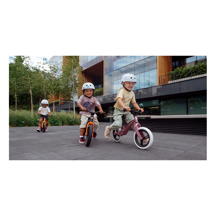 Lionelo - Bicicleta sin pedales BART AIR negro/naranja