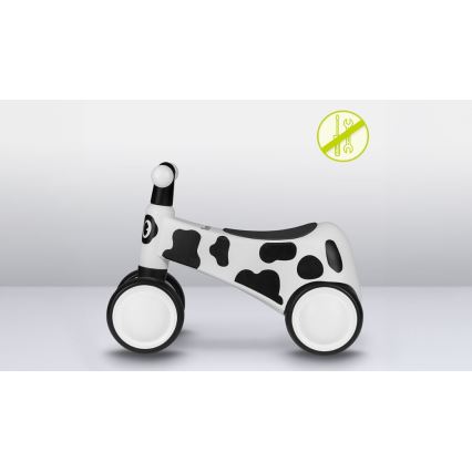 Lionelo - Bicicleta sin pedales SAMMY negra/blanca