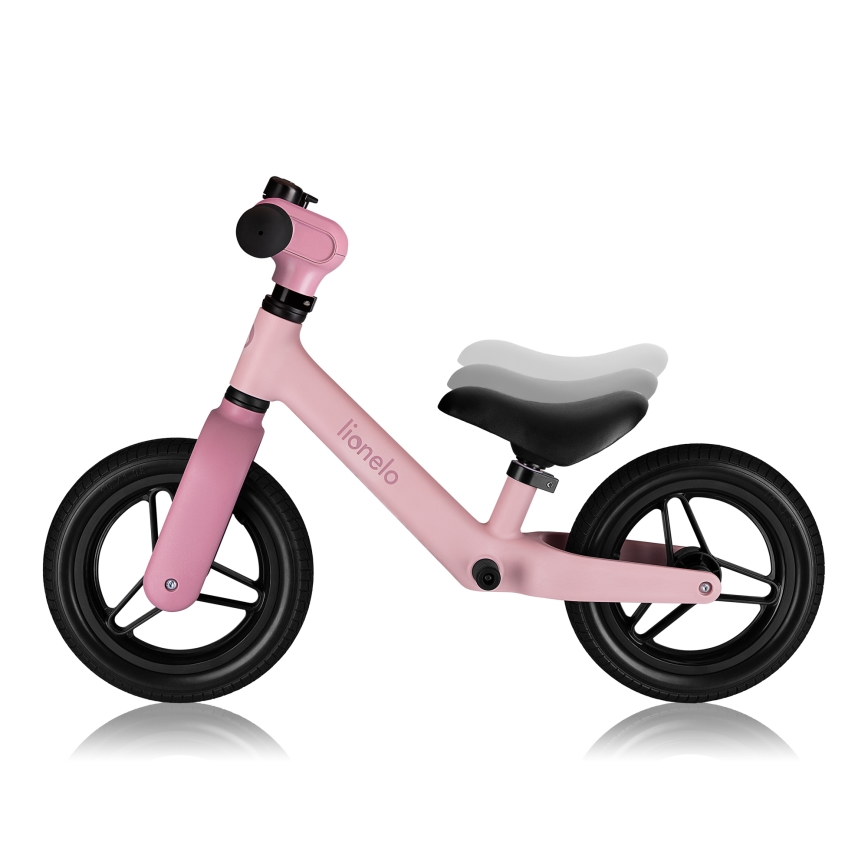 Lionelo - Bicicleta sin pedales TONI Pink Rose