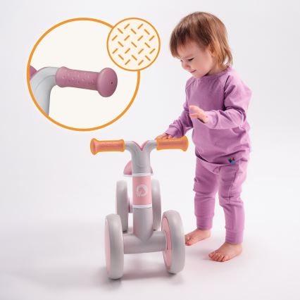 Lionelo - Bicicleta sin pedales VILLY Pink Rose