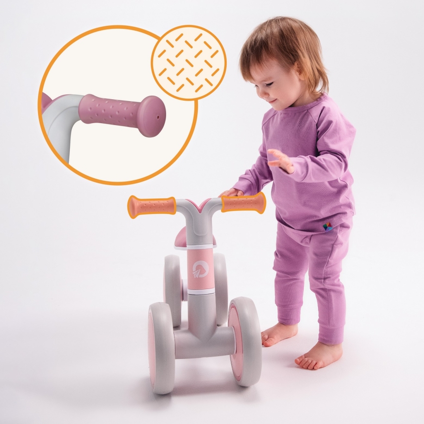 Lionelo - Bicicleta sin pedales VILLY Pink Rose