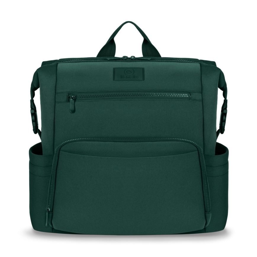 Lionelo - Bolsa cambiador para cochecito CUBE Verde Bosque