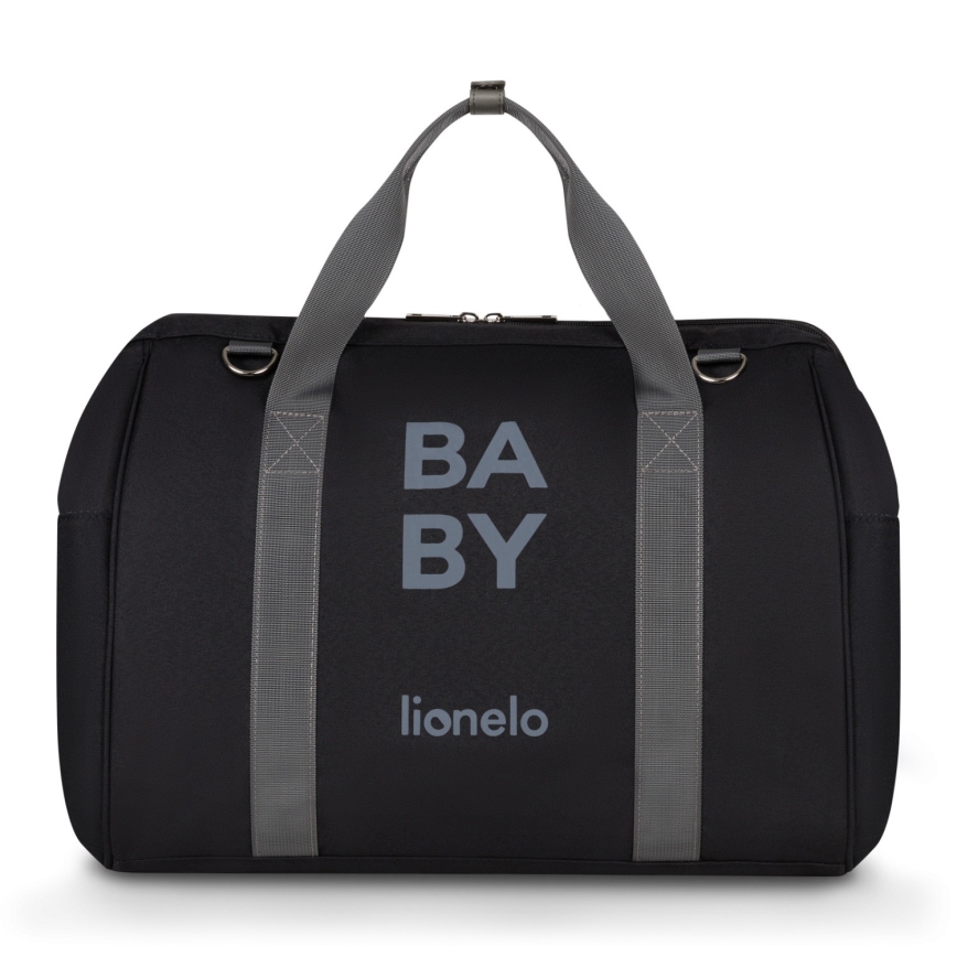 Lionelo - Bolsa cambiador para cochecito IDA Black Onyx