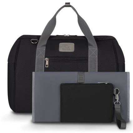 Lionelo - Bolsa cambiador para cochecito IDA Black Onyx