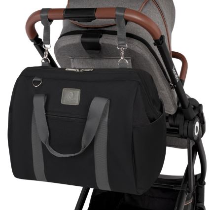 Lionelo - Bolsa cambiador para cochecito IDA Black Onyx