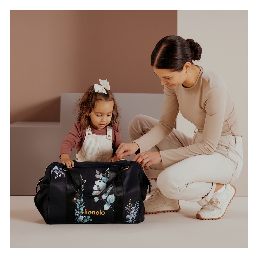 Lionelo - Bolsa cambiador para cochecito IDA Golden Moments