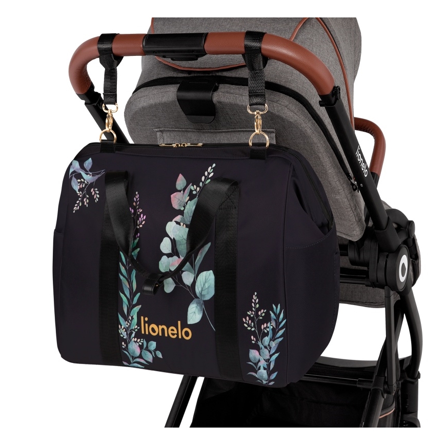 Lionelo - Bolsa cambiador para cochecito IDA Golden Moments